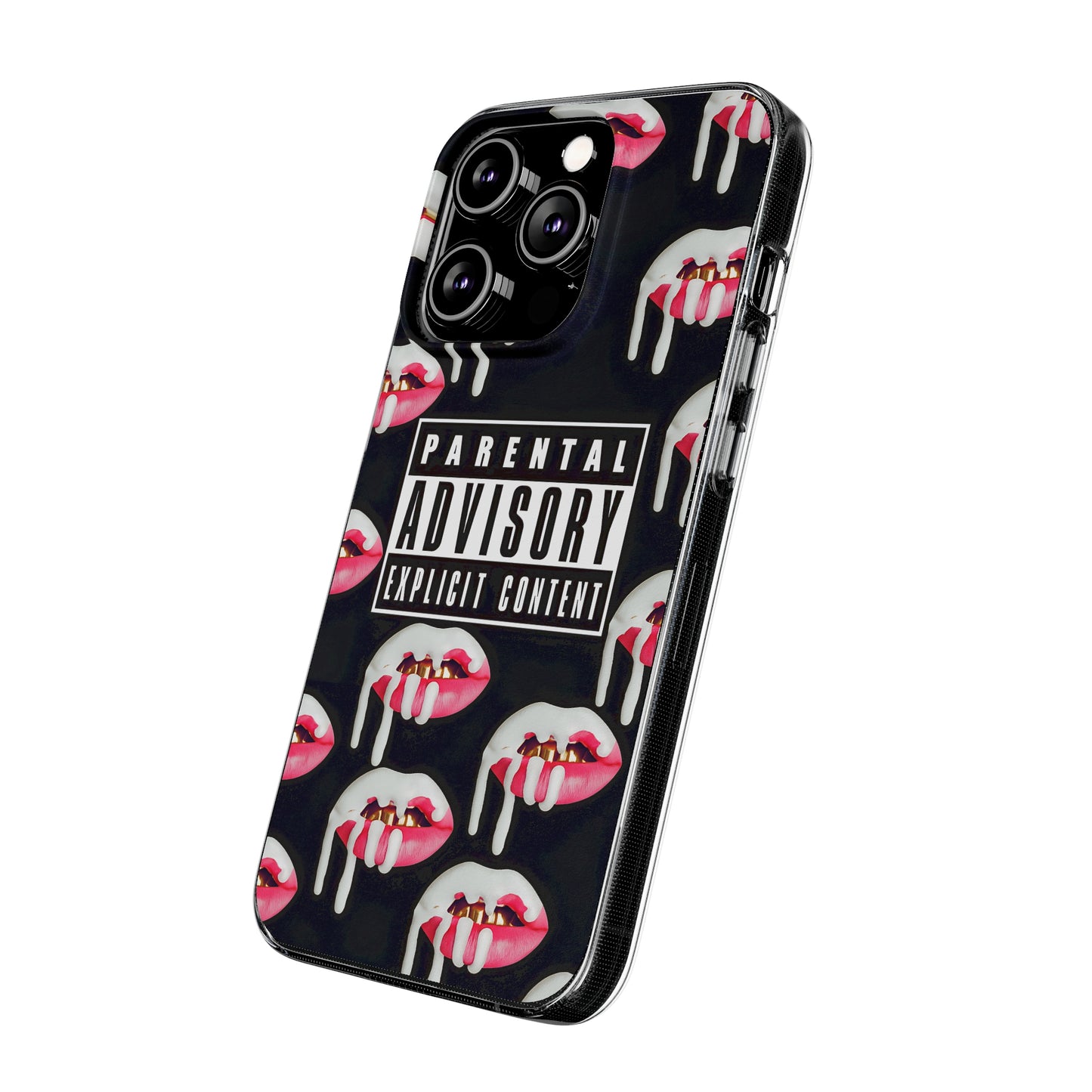 IPhone Glass Case Parental Advisory